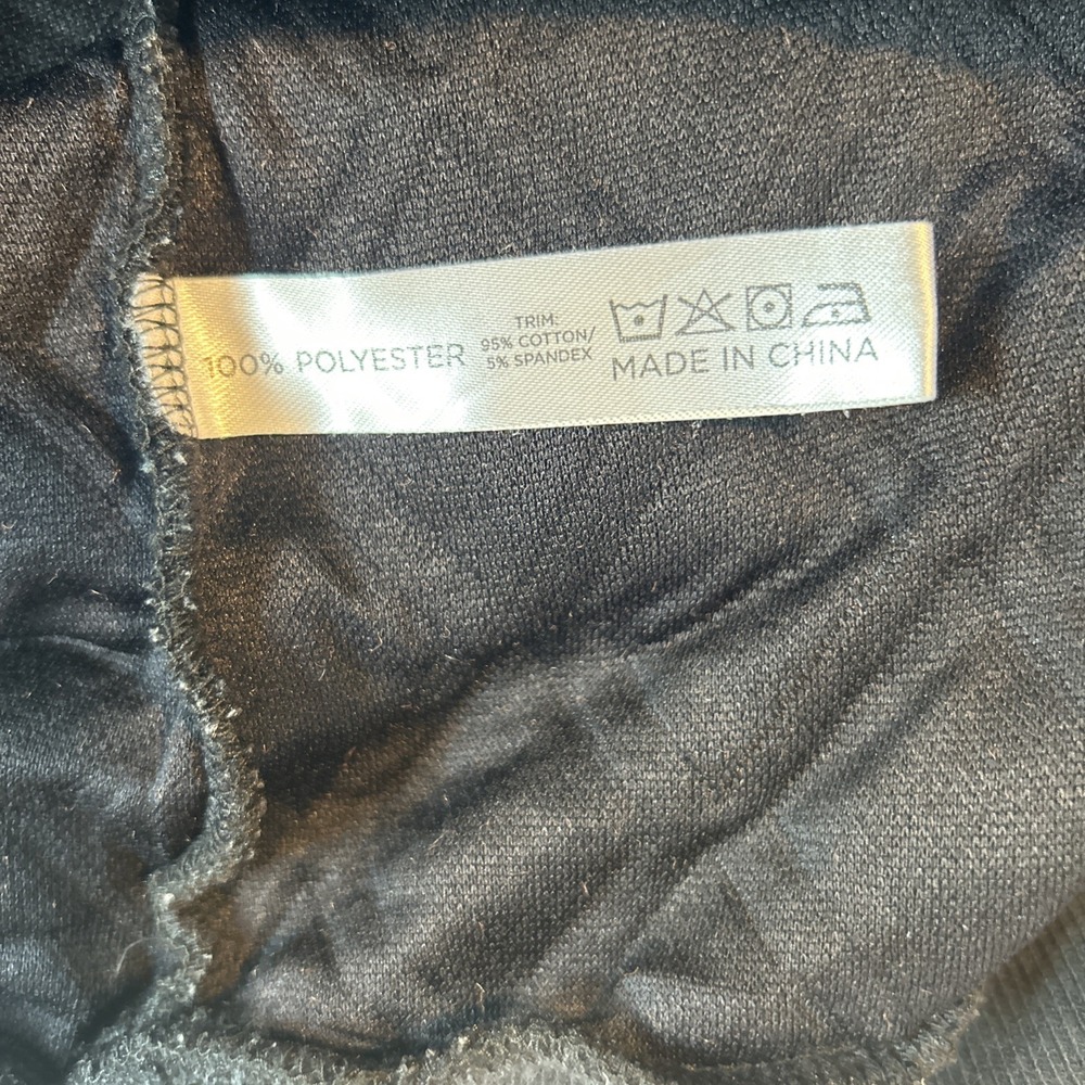 Tuckernuck Tnuck Sport Black Puff Sleeve Campbell Pullover Sweatshirt L SPF - Picture 4 of 7